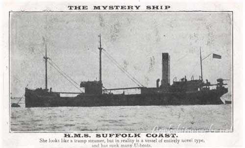  Q Ship Suffolk Coast 